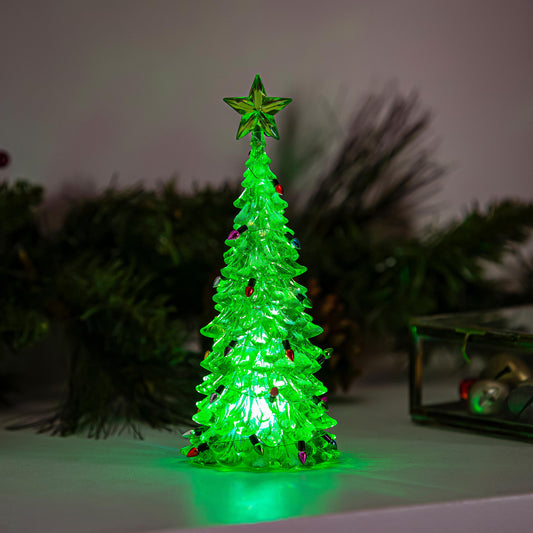 Coloring Changing Acrylic Tree Table Decor