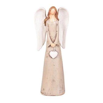 Nativity Table Decor Resin Angle with Heart