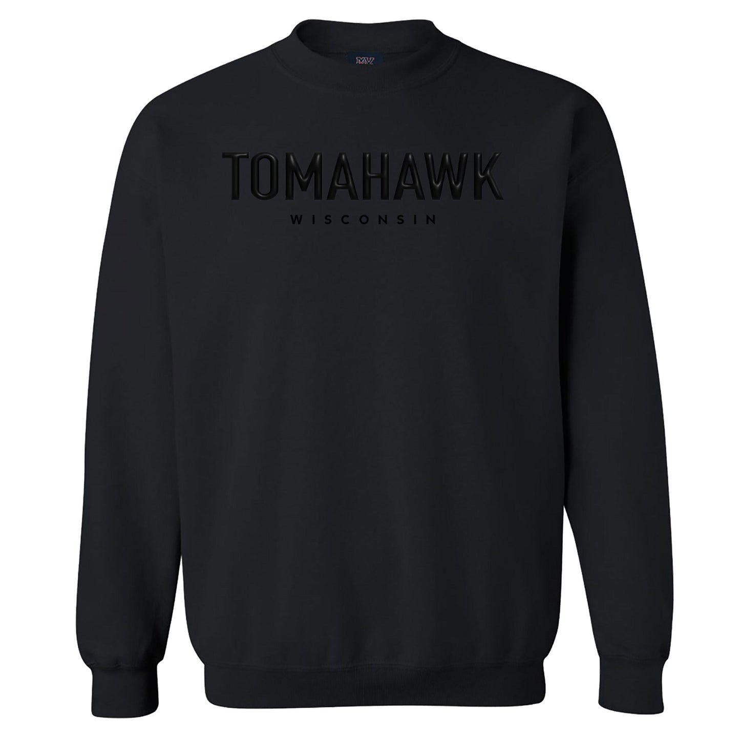 Tomahawk Wisconsin Silicone Print Crewneck