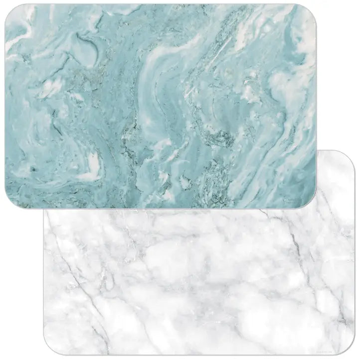 Decorative Reversible Rectangular Plastic Placemats