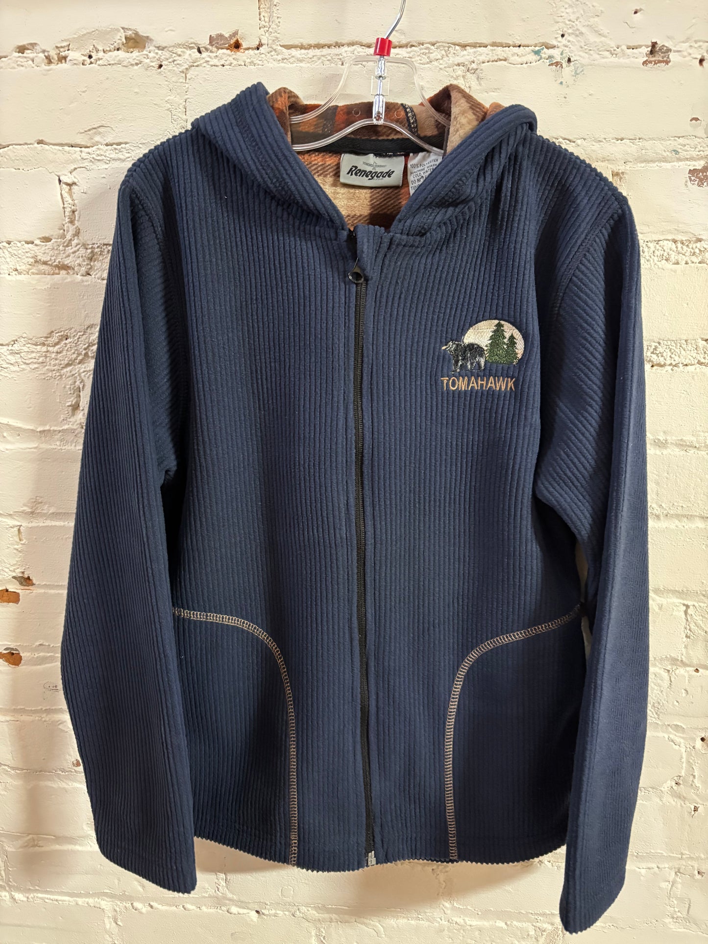 Tomahawk Youth Corded Fleece Full Zip Jacket