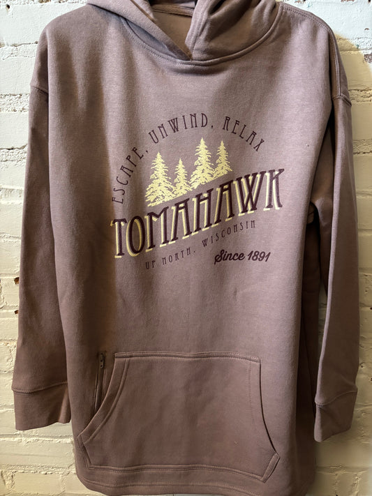 Escape Unwind Relax Tomahawk Hoodies