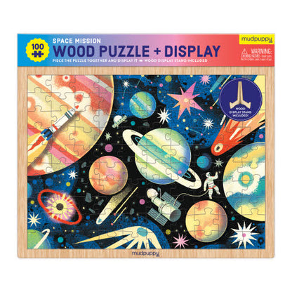 Mudpuppy 100 Piece Puzzle + Display