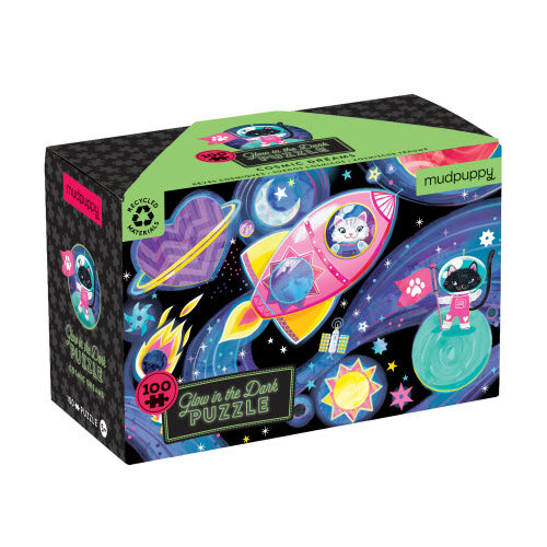 100 Piece Glow in the Dark Puzzles