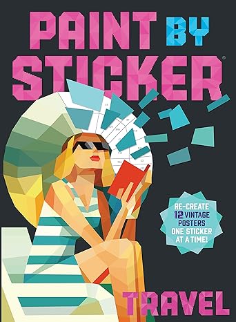 Paint By Sticker Activity Books