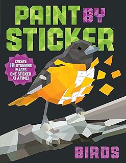 Paint By Sticker Activity Books