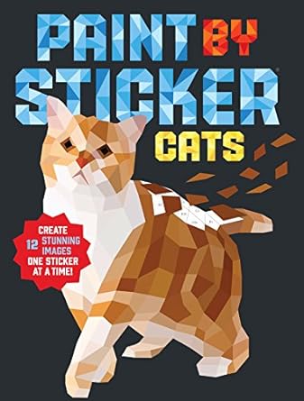 Paint By Sticker Activity Books