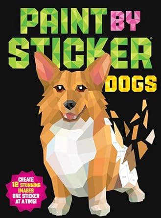 Paint By Sticker Activity Books