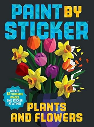 Paint By Sticker Activity Books