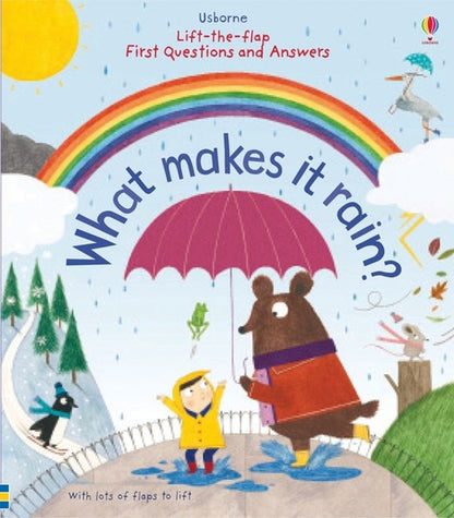Usborne First Q&A Lift-the-Flap Books