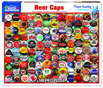 White Mountain 500 Pieces Puzzles