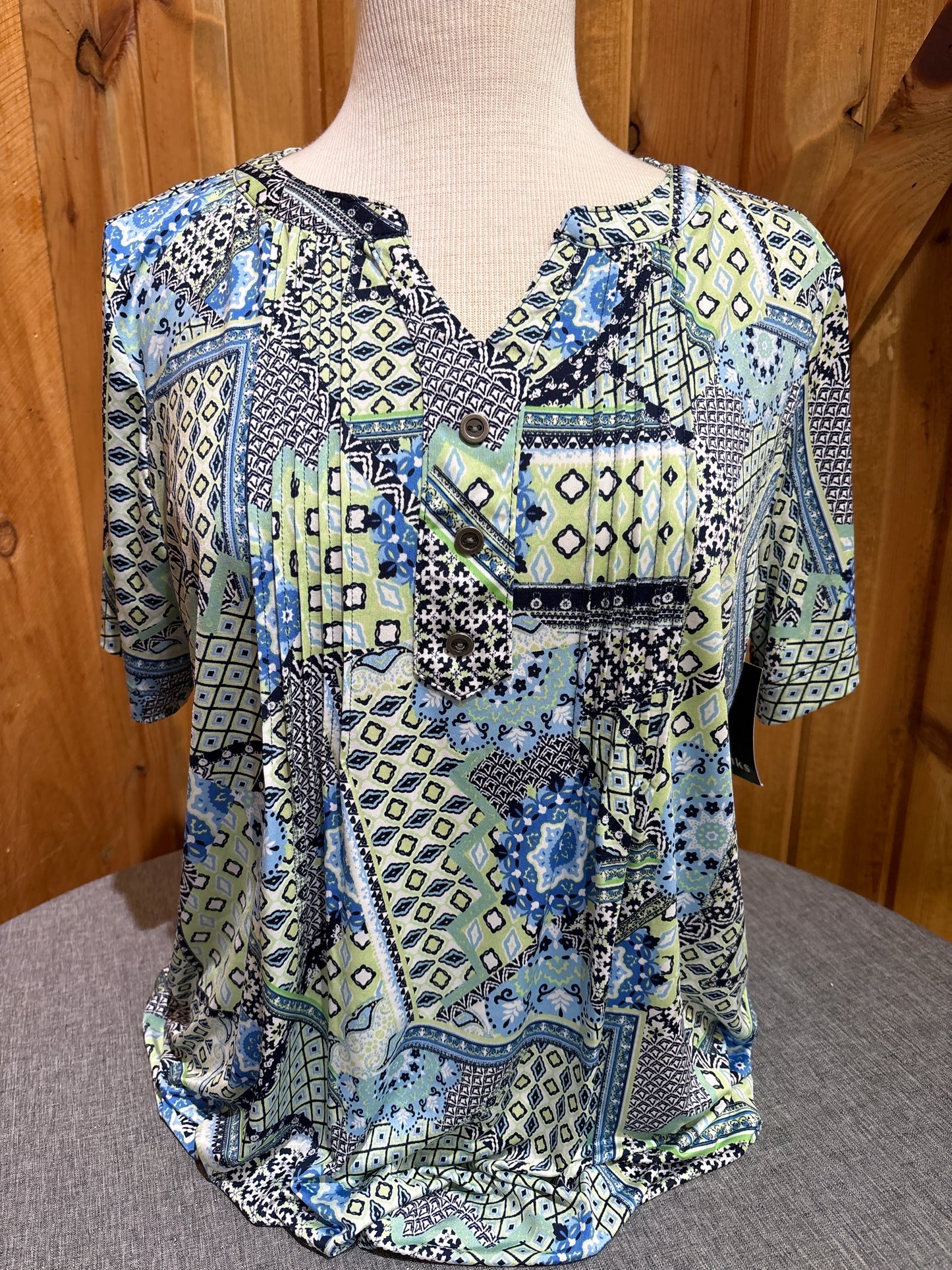 Getaway Short Sleeve Printed Top
