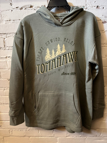 Escape Unwind Relax Tomahawk Hoodies