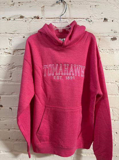 Embroidered Tomahawk Youth Hoodie