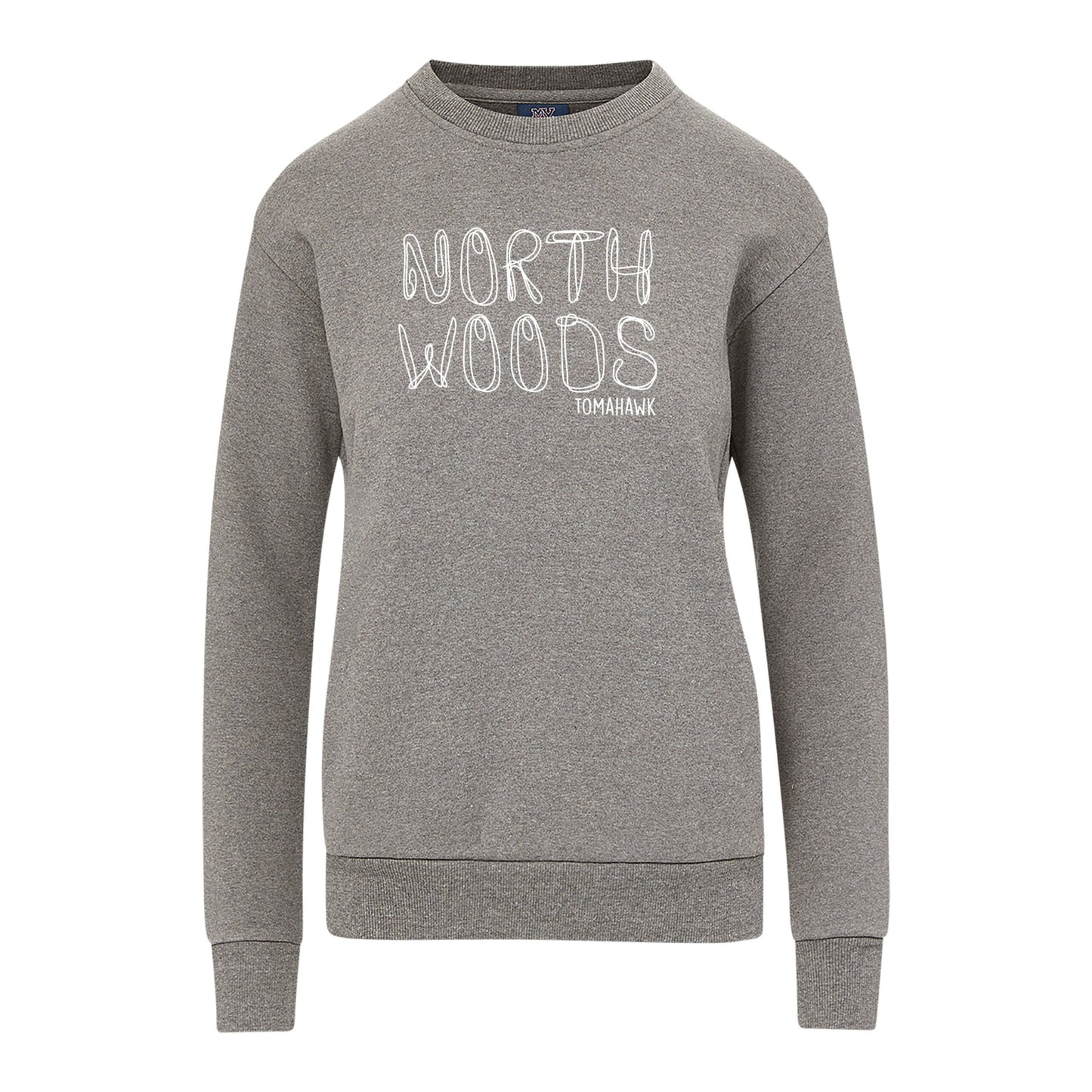 Northwoods Tomahawk Ladies Cloud Fleece Crewneck