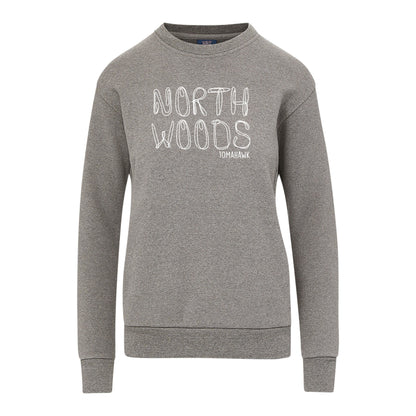 Northwoods Tomahawk Ladies Cloud Fleece Crewneck