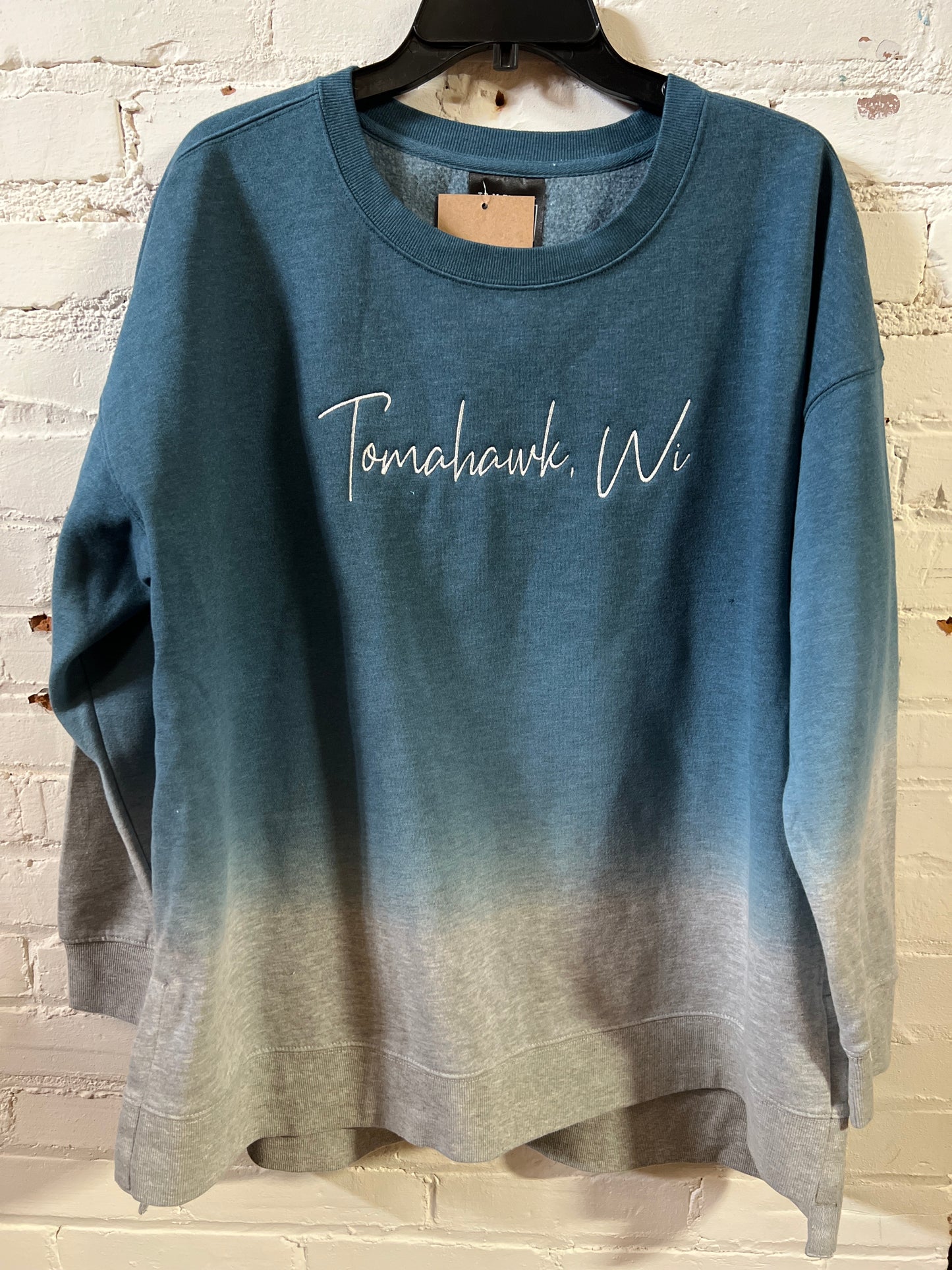 Tomahawk WI Ombre Tunic Crewneck