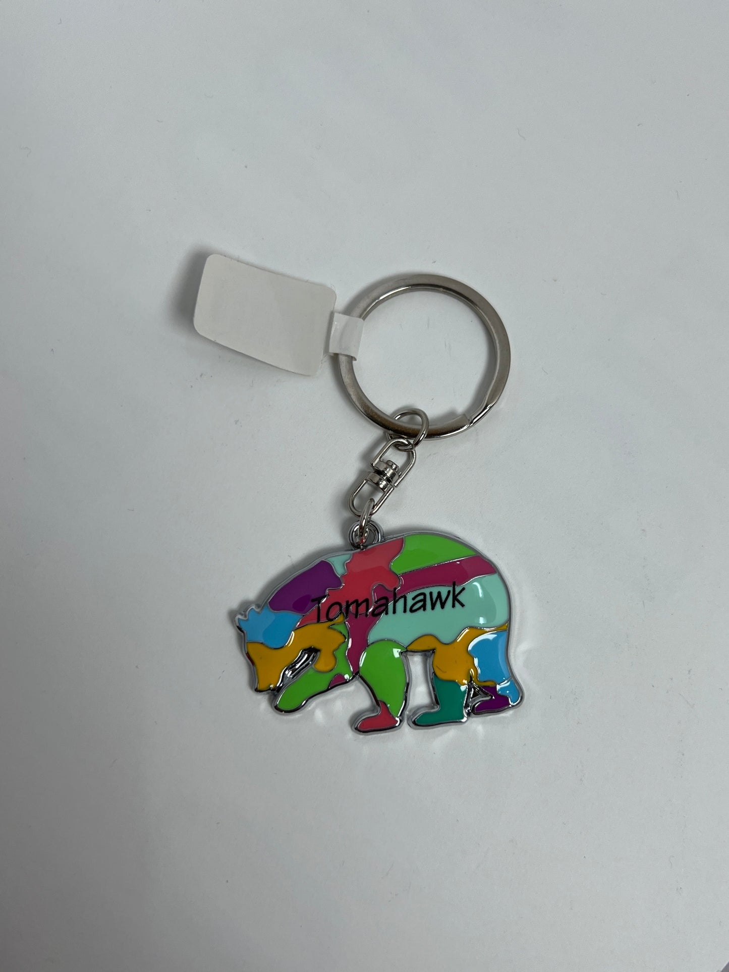 Tomahawk Bear Puzzle Keychain