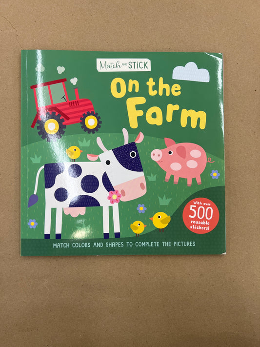 Match and Stick- On the Farm