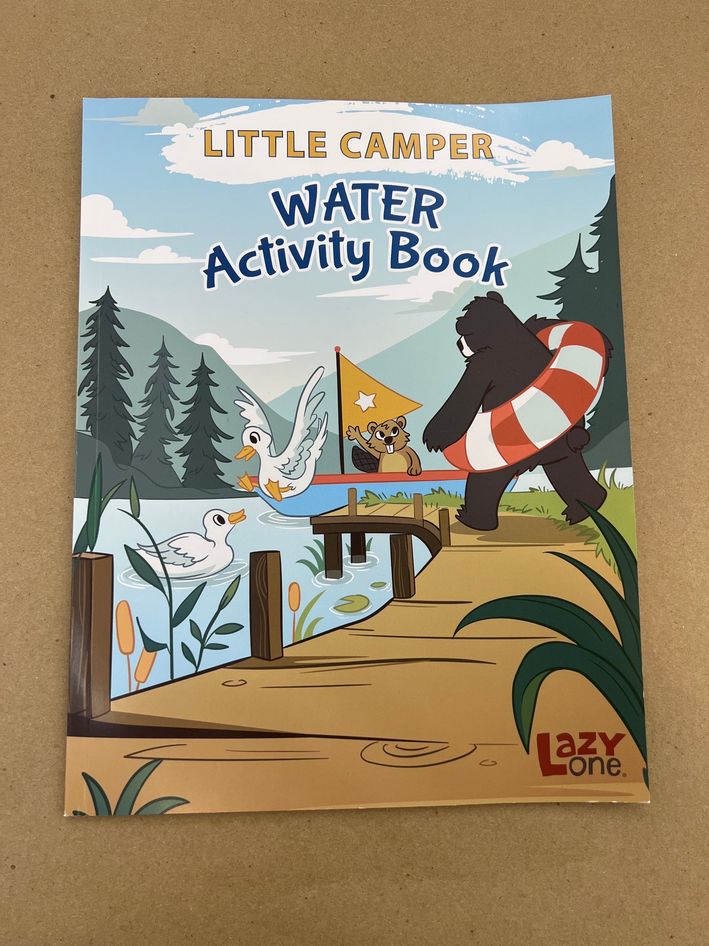 Lazy One Little Camper Water Activity Book