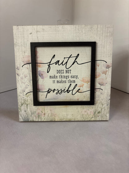 Layered Grace Plaque