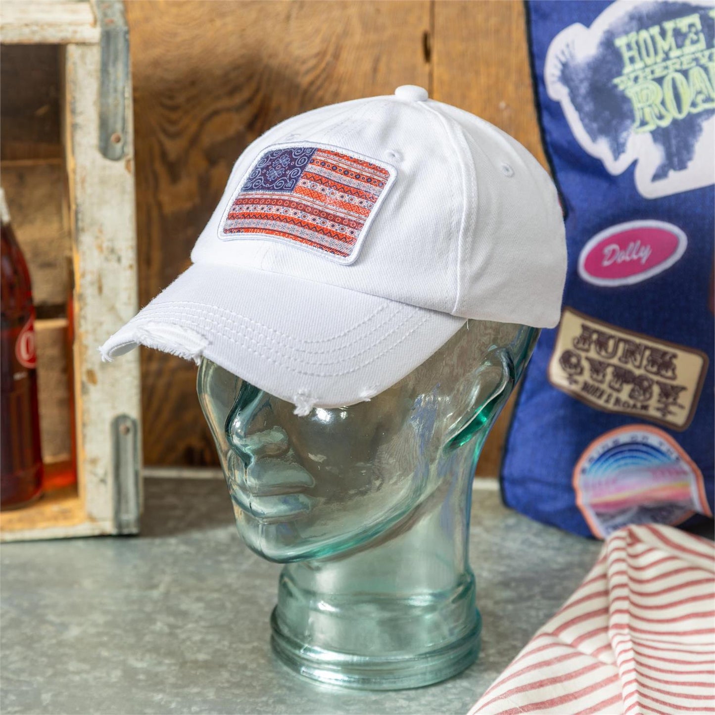 American BOHO Flag Hat