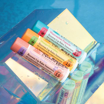 The Naked Bee Tropical Oasis Lip Balm Trio