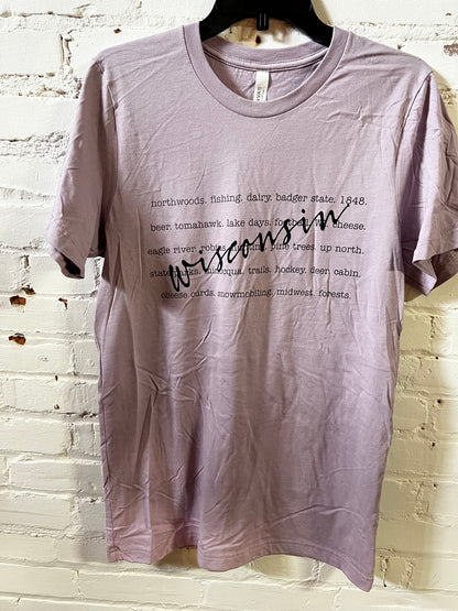 Wisconsin Word Scramble T-Shirt