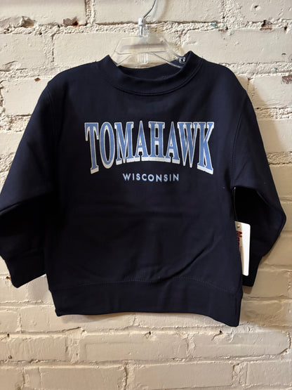 Toddler Tomahawk Wisconsin Crewneck
