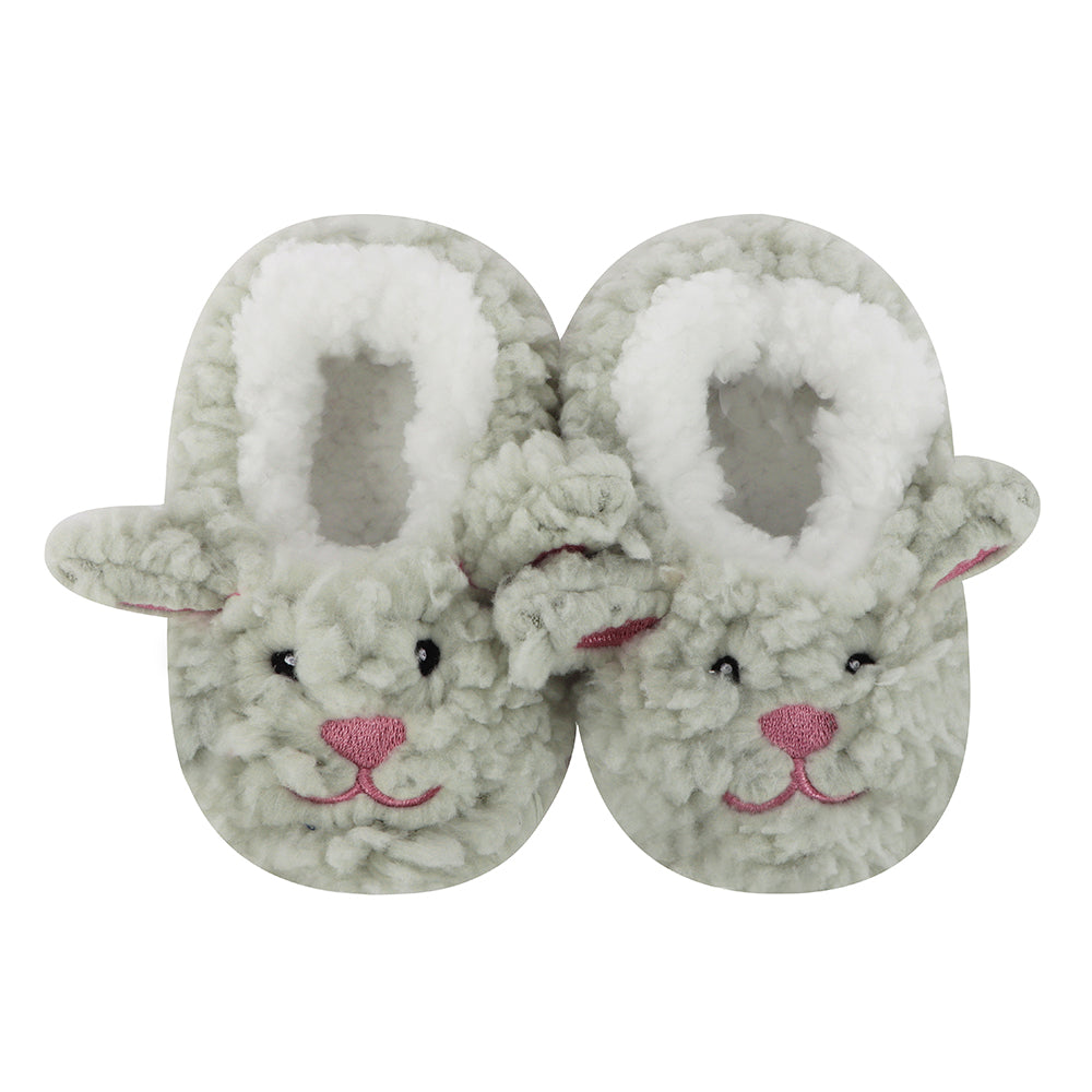 Baby Sherpa Animal Slippers