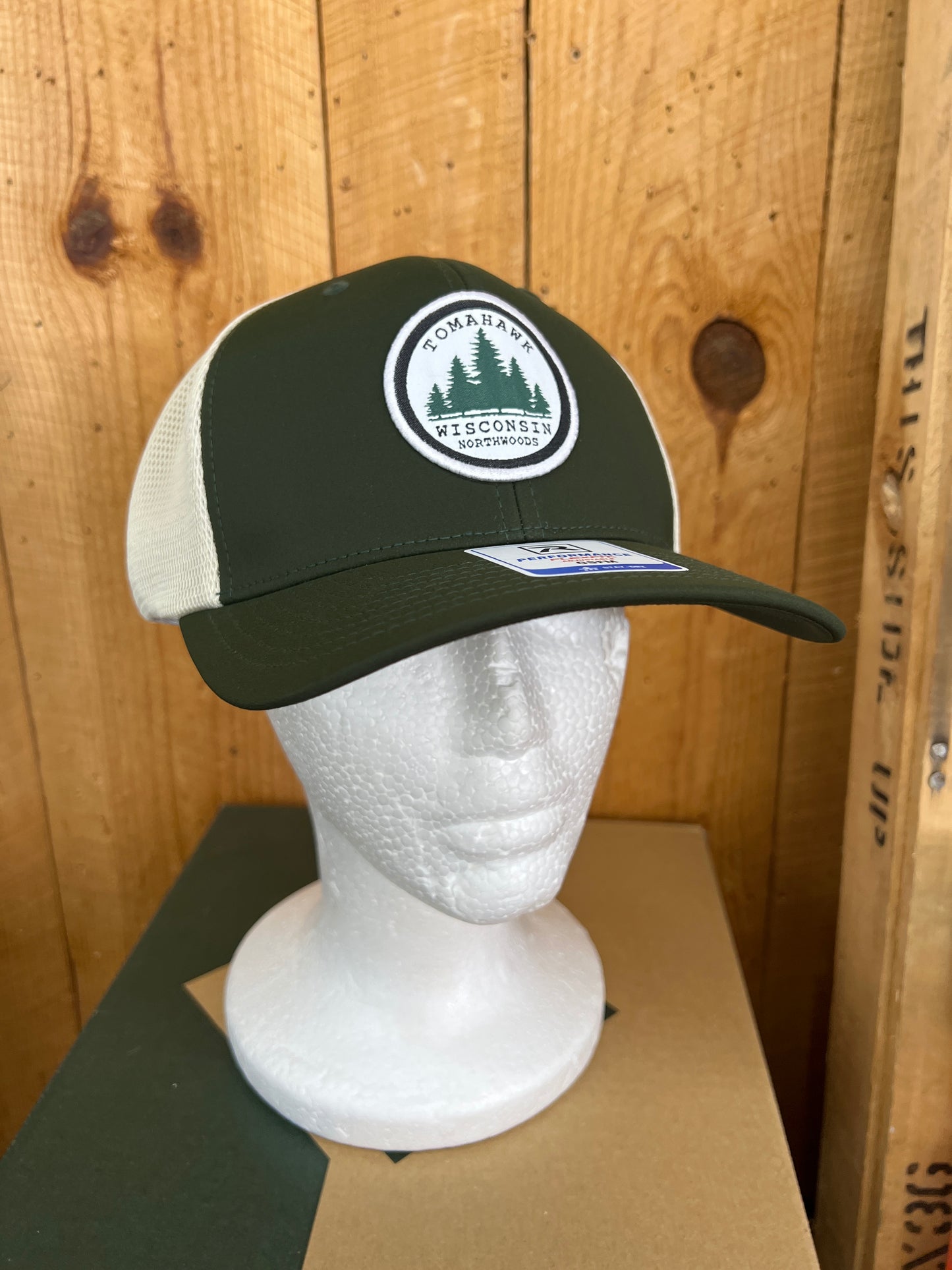 Richardson Snapback Tomahawk Wisconsin Northwoods Patch