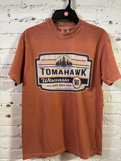 Tomahawk World Famous Adventure Garment Dyed T-Shirt