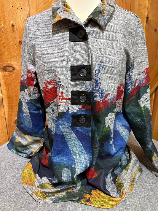 Creation Colorful Bottom Button Top