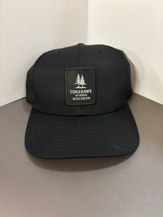Black Tomahawk Patch Hat