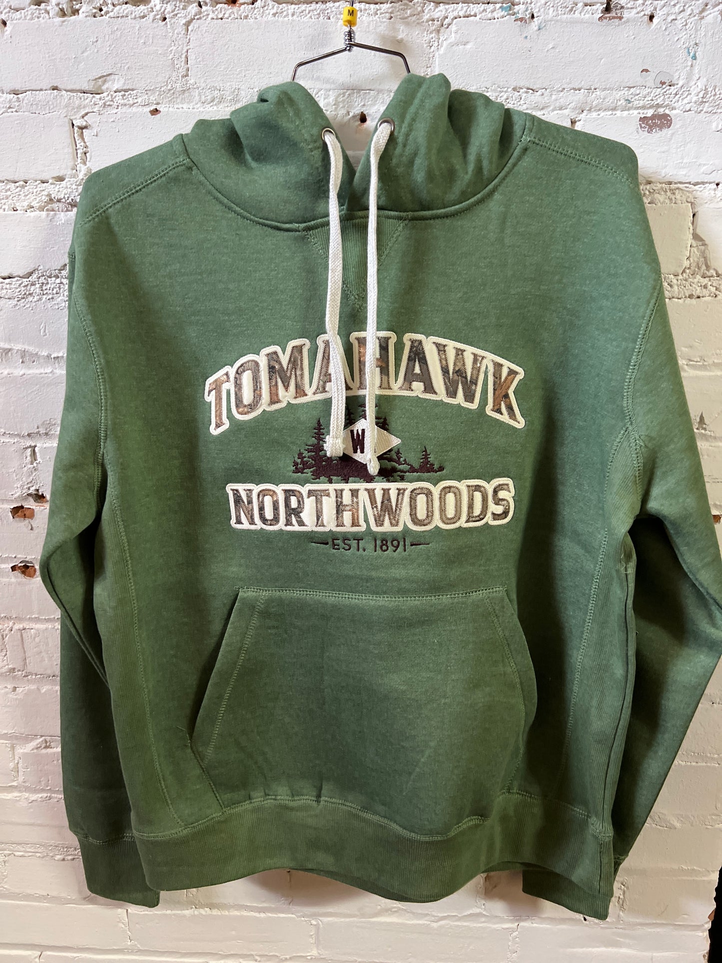 Tomahawk Northwoods Embroidered Tracker Camo Hoodie