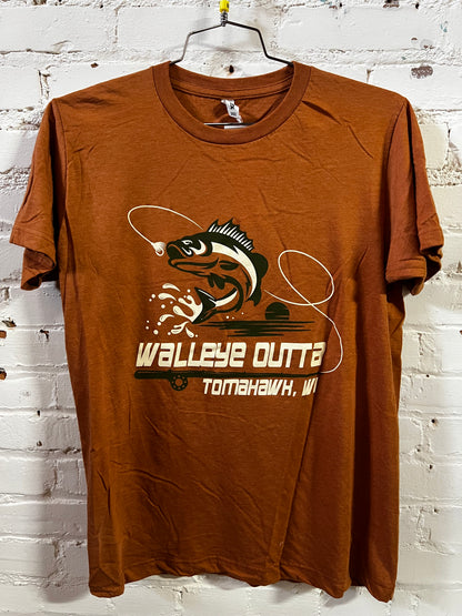 Walleye Outta Tomahawk T-Shirt