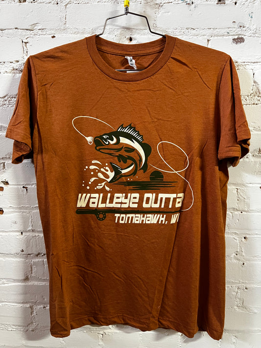 Walleye Outta Tomahawk T-Shirt