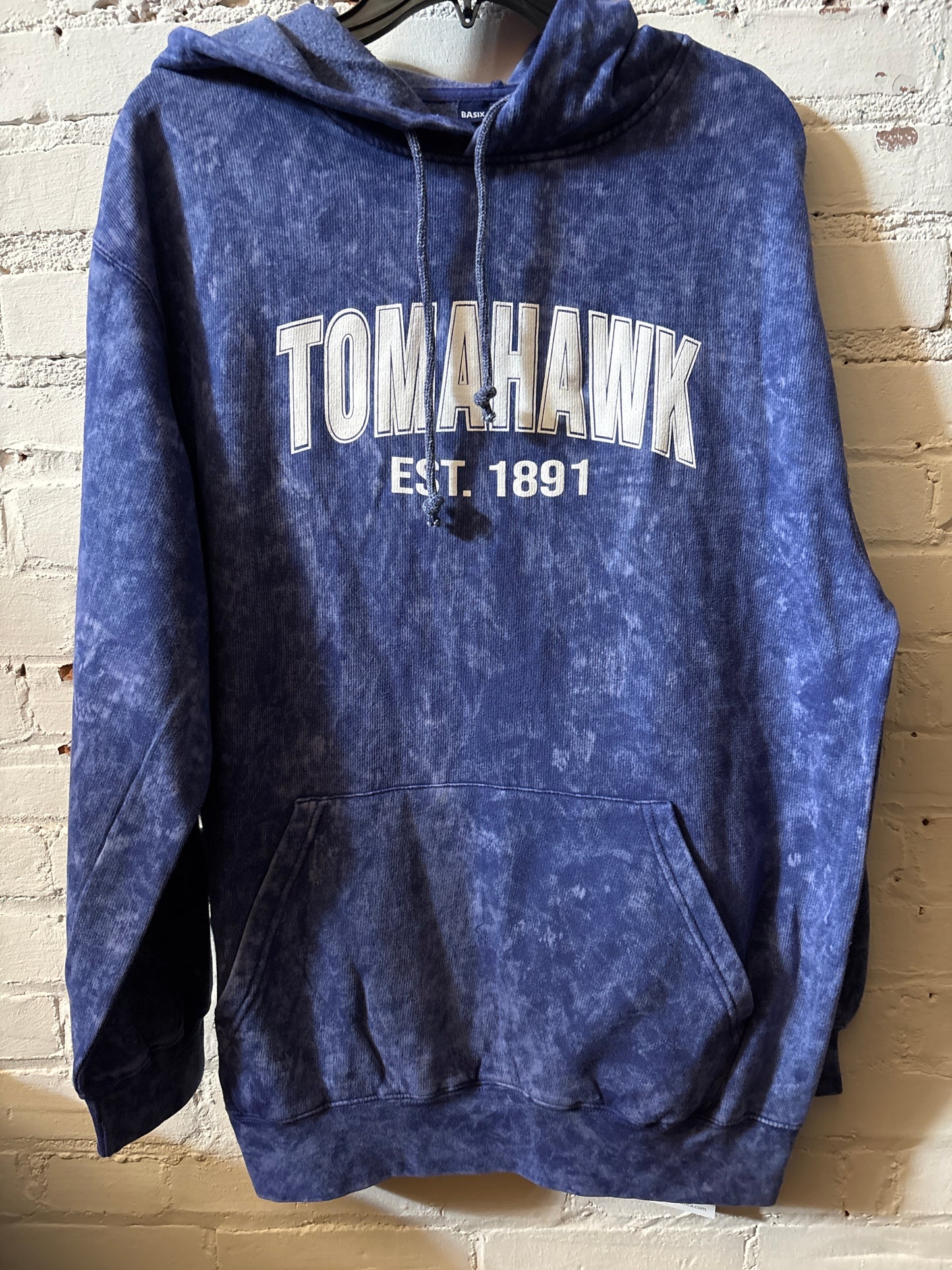 Tomahawk Est. 1891 Acid Wash Hoodie