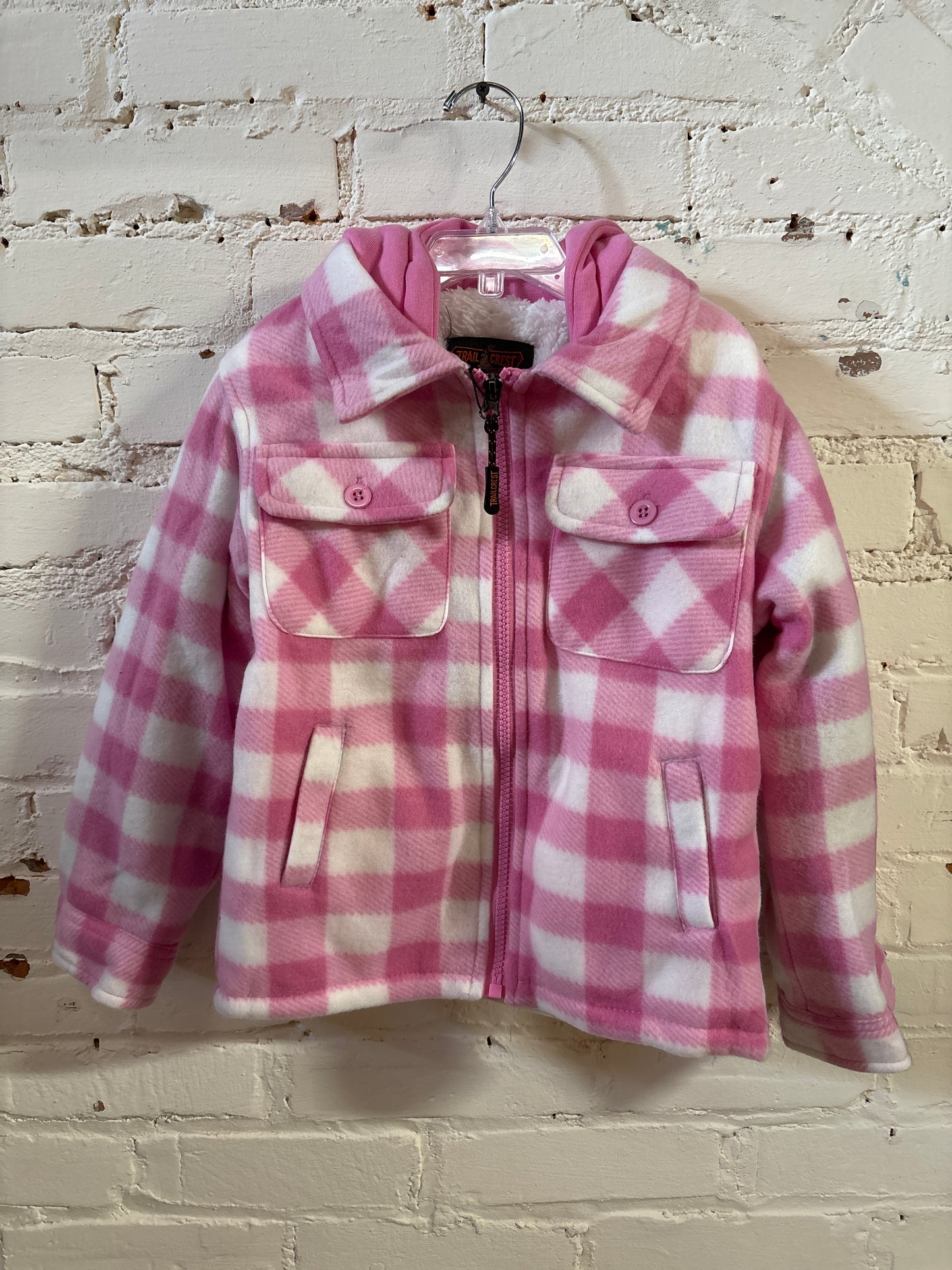Toddler Plaid Hooded Jacket