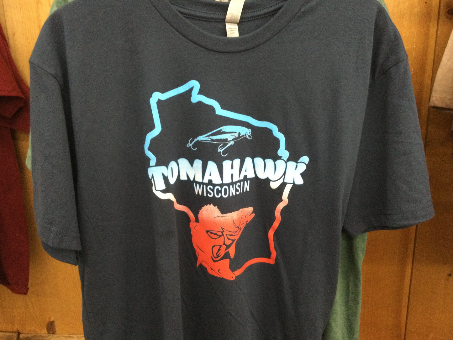 Tomahawk Wisconsin Fishing T-Shirt