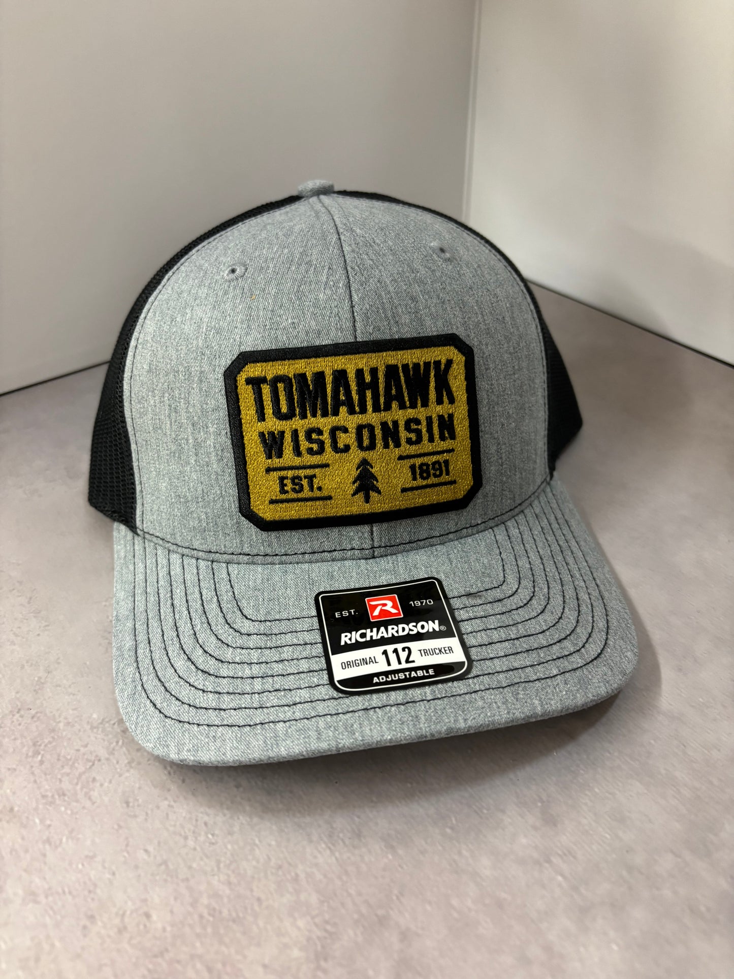 Richardson Trucker Gold Embroidered Hat