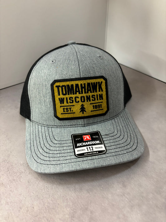Richardson Trucker Gold Embroidered Hat