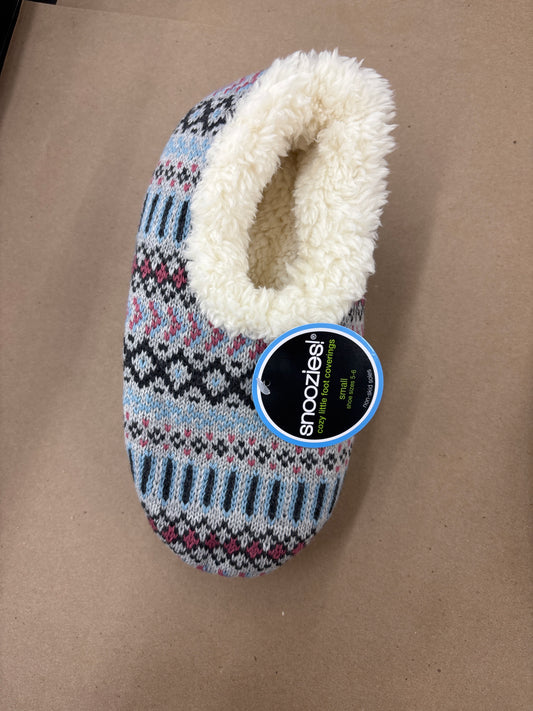 Snoozies Fairisle Cozy Slippers