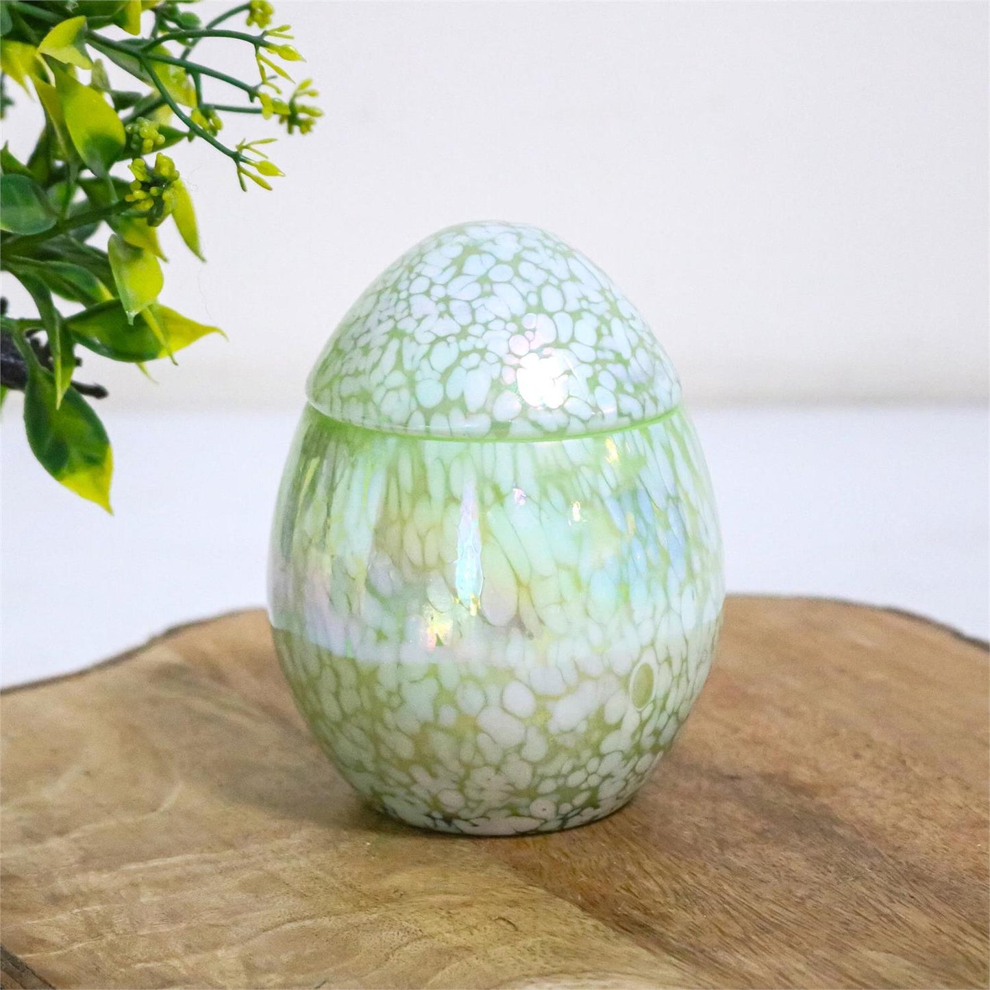 Speckled Egg Candle