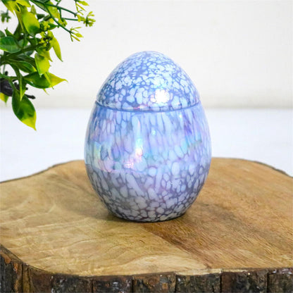 Speckled Egg Candle