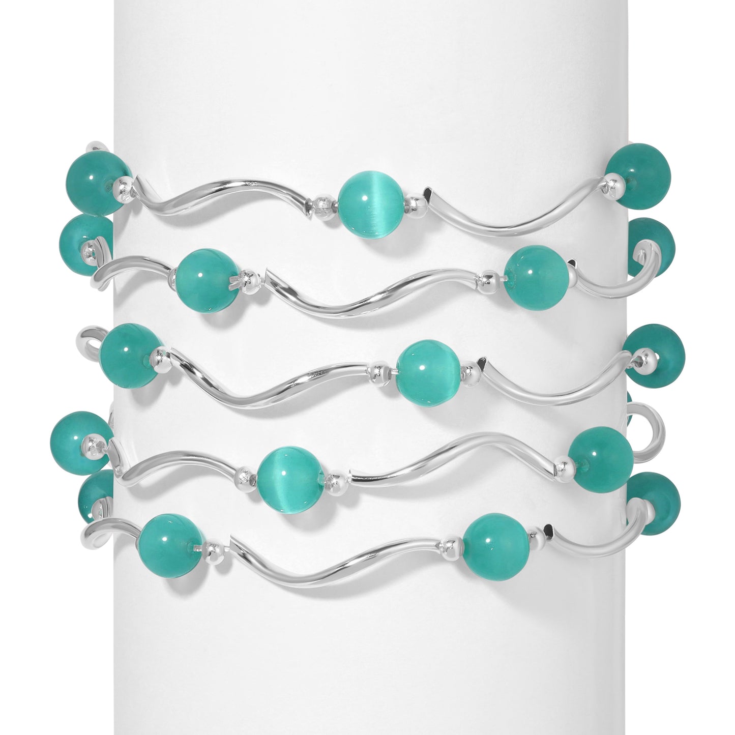 Stackable Crystal Bracelets