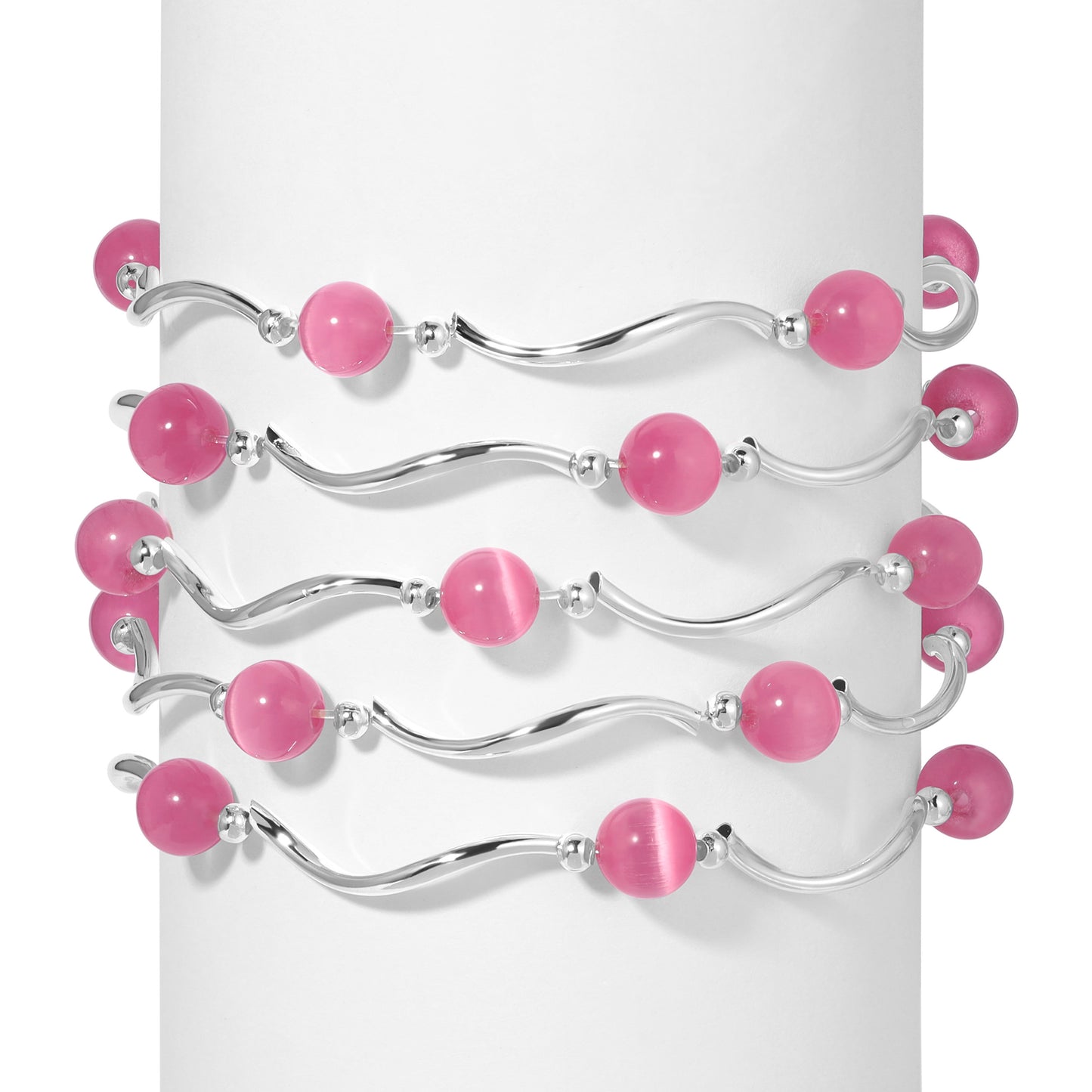 Stackable Crystal Bracelets