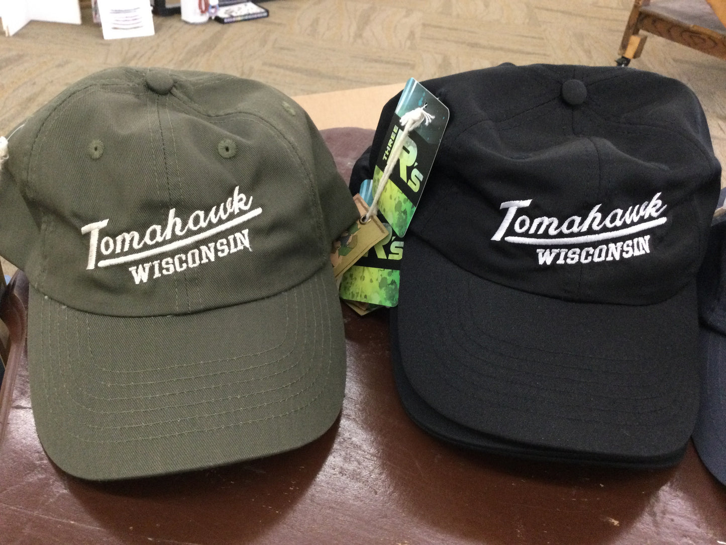 Tomahawk Wisconsin Adult Baseball Hat