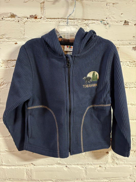 Tomahawk Toddler Corded Fleece Full Zip Jacket