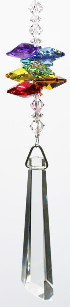 Silver Deer Crystal Suncatchers